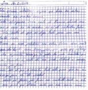 Escritura de José Enrique Abuín