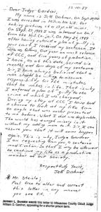 Manuscrito de Jeffrey Dahmer