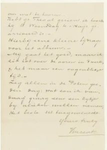 Carta de Vincent a su hermano Theo (Londres, 1873)