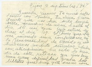 Histeria: Escritura perteneciente a mujer de 50 años