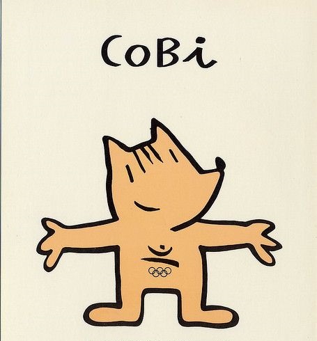 Cobi, mascota de las Olimpiadas de Barcelona 1992.