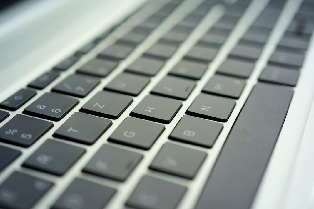 keyboard, computer, laptop