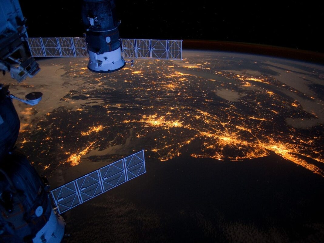 united states, atlantic coast, night, evening, lights, lighting, space, stars, satellite, imagery, image, beautiful, coastline, satellite, satellite, satellite, satellite, satellite