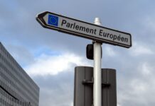 La corrupción traspasa fronteras: La UE como campo de minas blue and white street sign