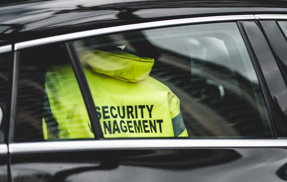 yellow and black car door