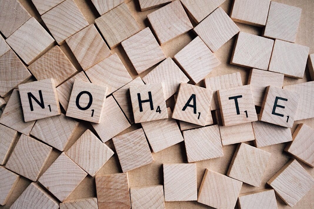 no hate, word, letters, scrabble, brown letter, no hate, no hate, no hate, no hate, no hate