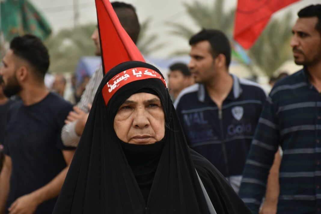 woman wearing hijab veil